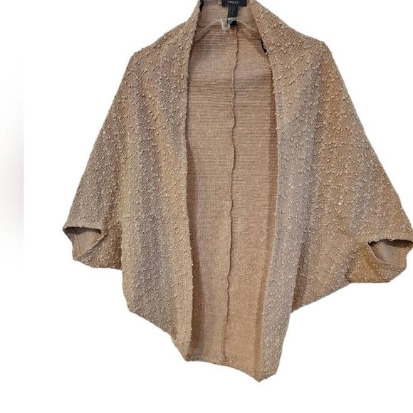 Forever 21 Rose Gold Sparkeling Shug sz S oversized S-L - Picture 1 of 10